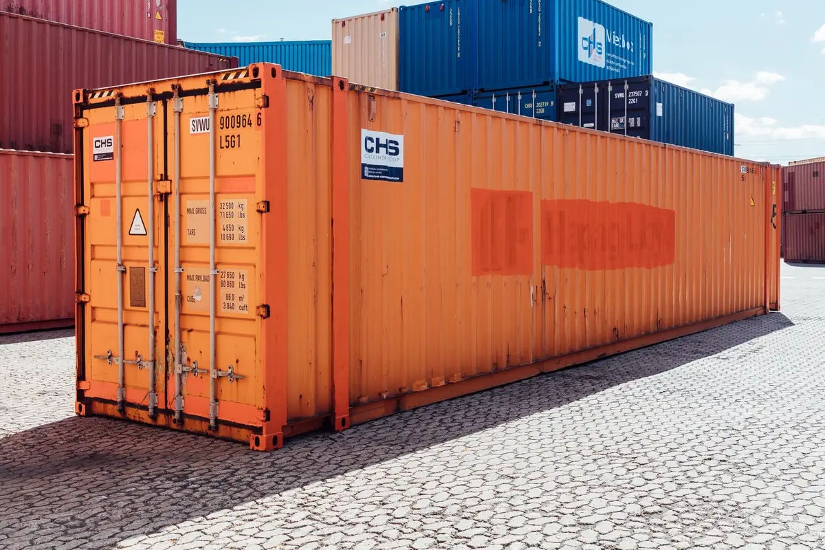 45ft High-Cube Pallet-Wide Container