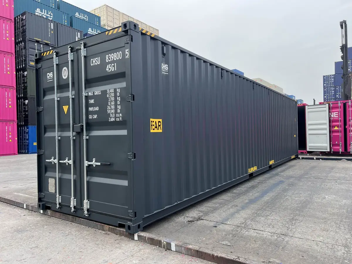 40ft New High-Cube Double-Door Container